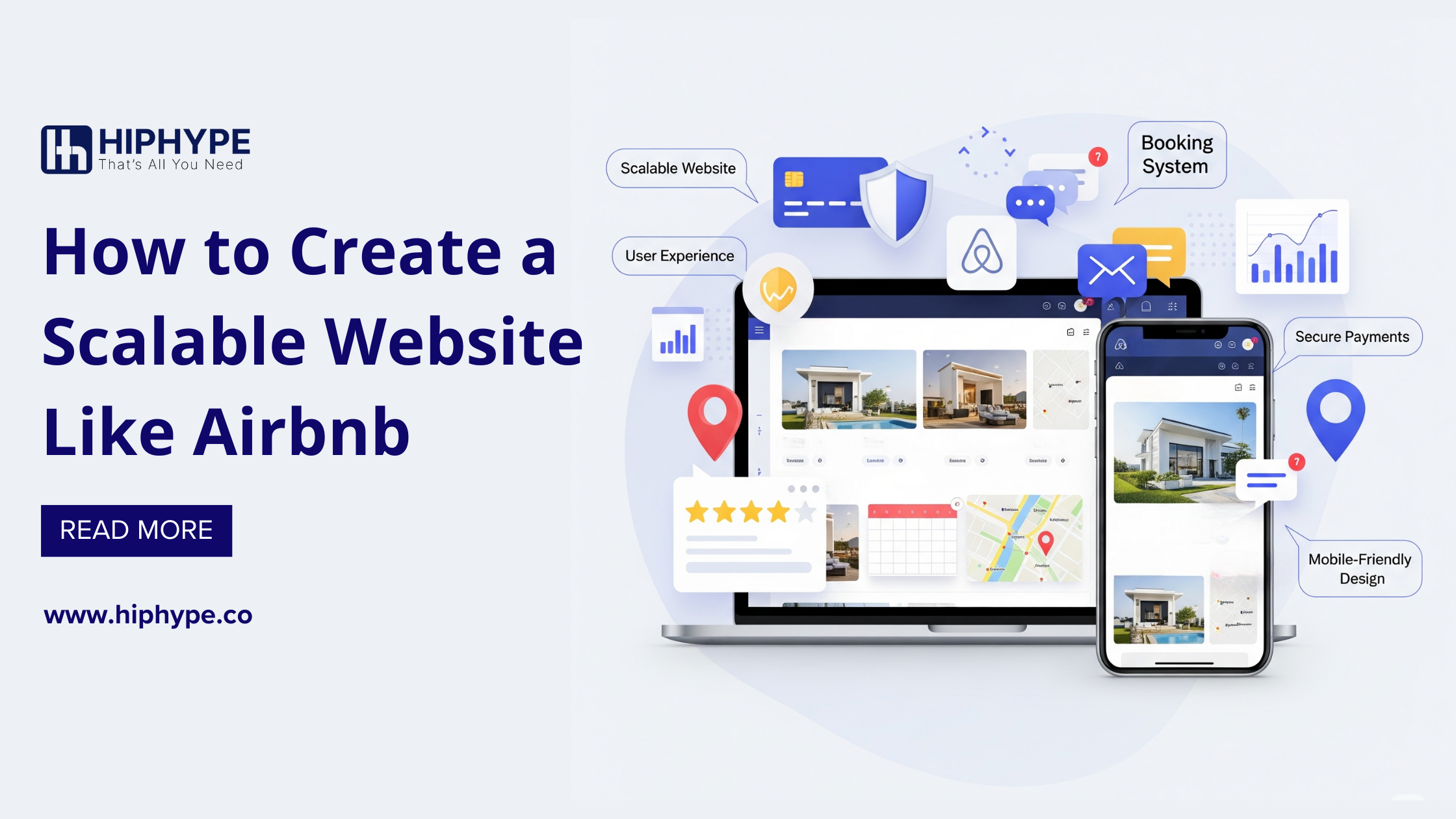 How to Create a Scalable Website Like Airbnb