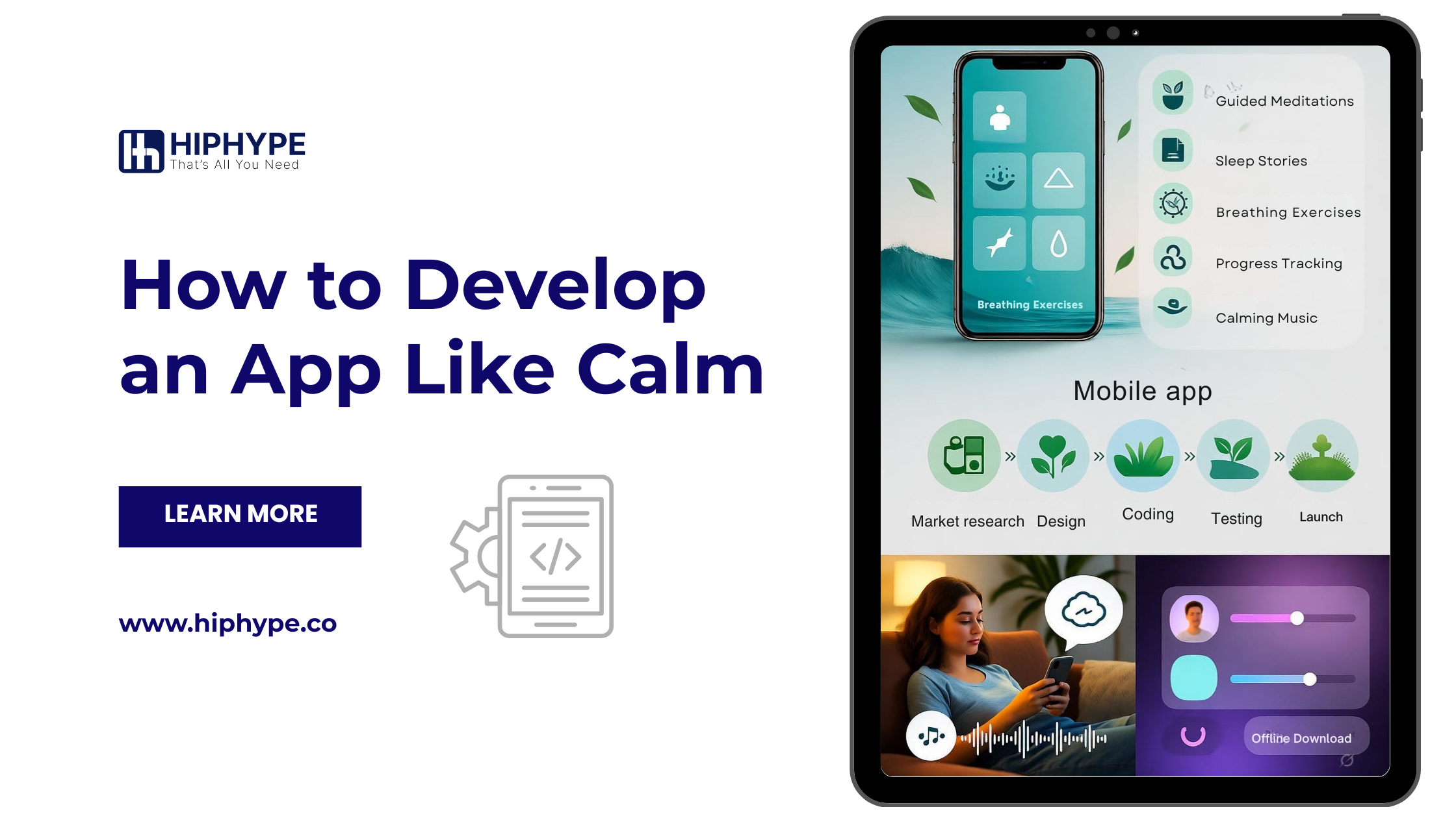 How to Develop an App Like Calm: Essential Wellness App Features and Development Strategy