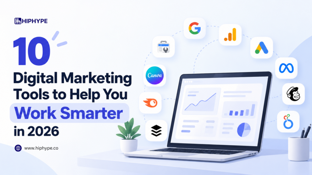 10 digital marketing tools for SEO, advertising, social media, and analytics